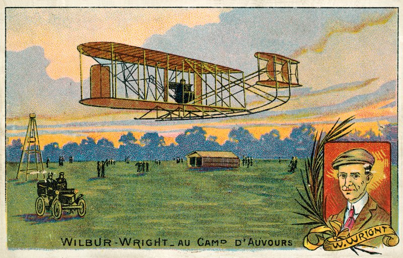 Wilbur Wright in volo al Camp d