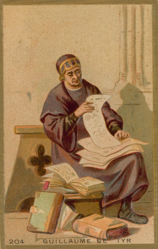 Guglielmo di Tiro, prelato e cronista medievale da French School