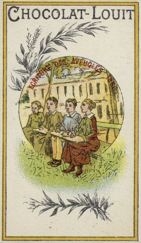 Scrittura per i ciechi, 1830 da French School
