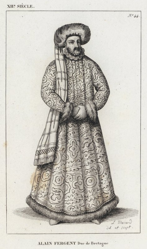 XII Secolo, Alain Fergent, Duca di Bretagna da French School