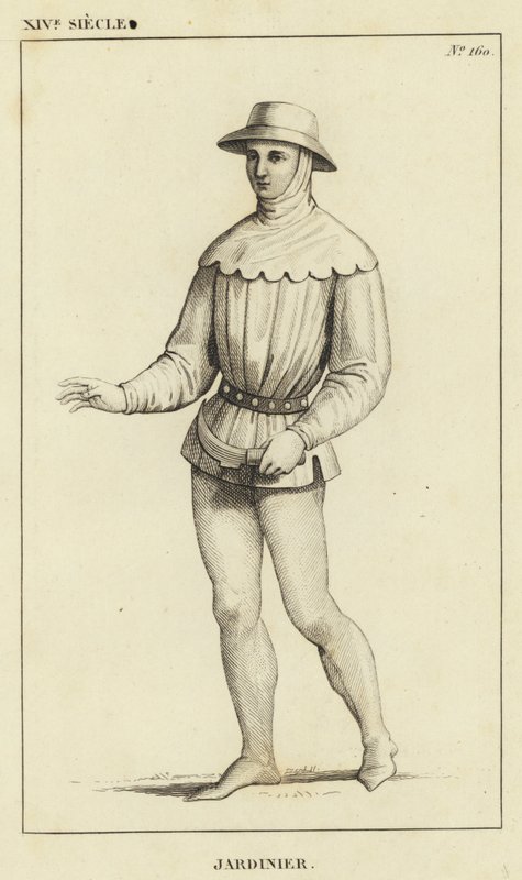 XIV Secolo, Giardiniere da French School