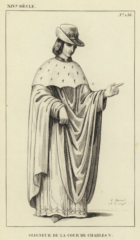XIV Secolo, Signore della Corte di Carlo V da French School
