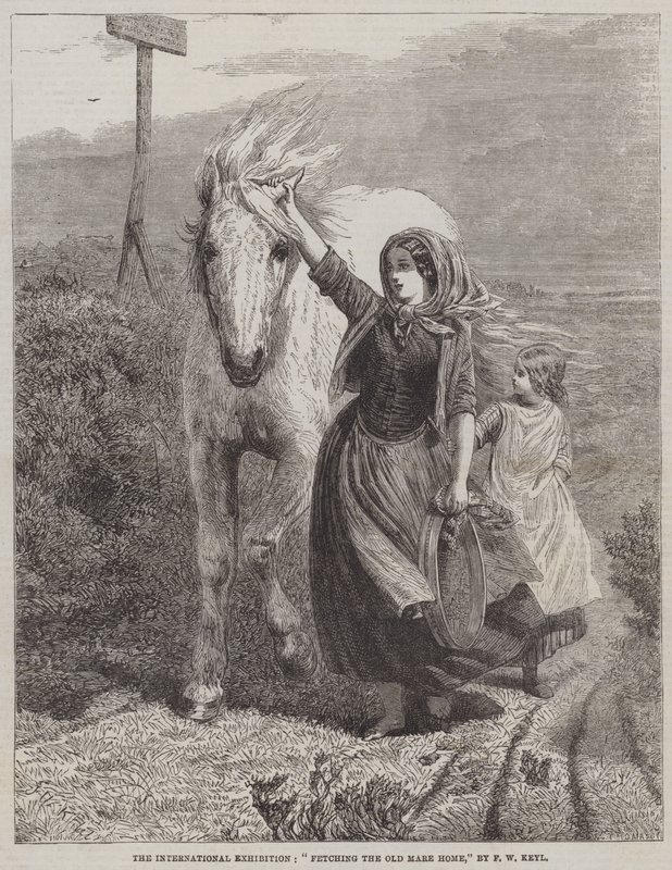 Portare a casa la vecchia cavalla da Friedrich Wilhelm Keyl