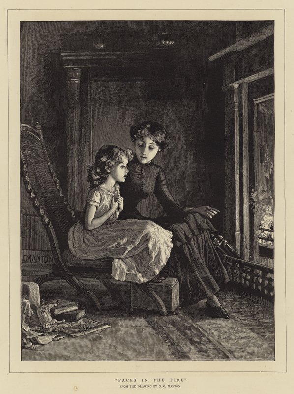 Volti nel fuoco da G. Grenville Manton