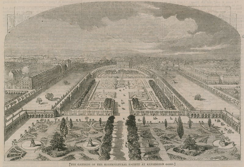 I giardini della Società Orticola a Kensington Gore da G.F. Sargent