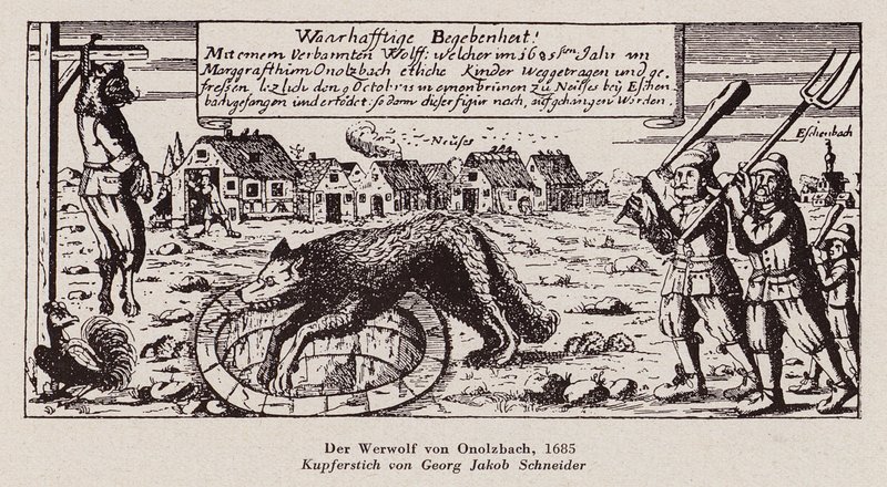 Il lupo di Ansbach da G.J. Schneider