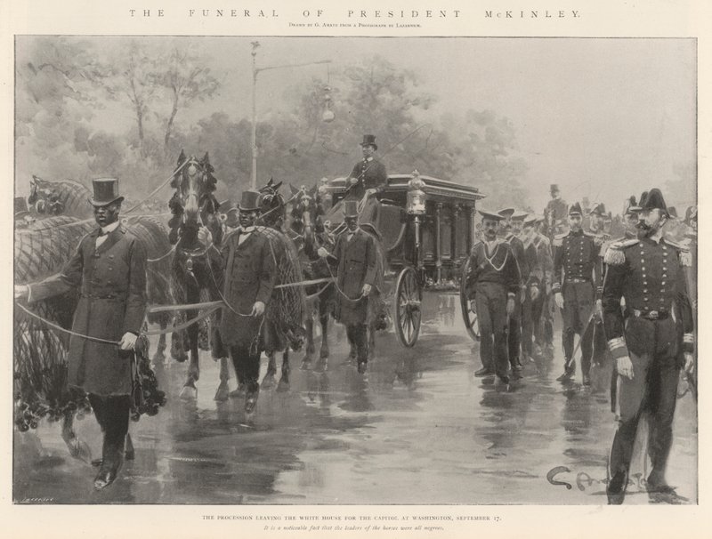 Il funerale del presidente McKinley da G.S. Amato