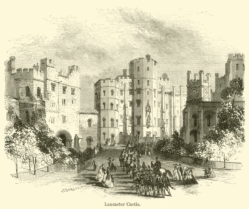 Castello di Lancaster da G. F. Sargent