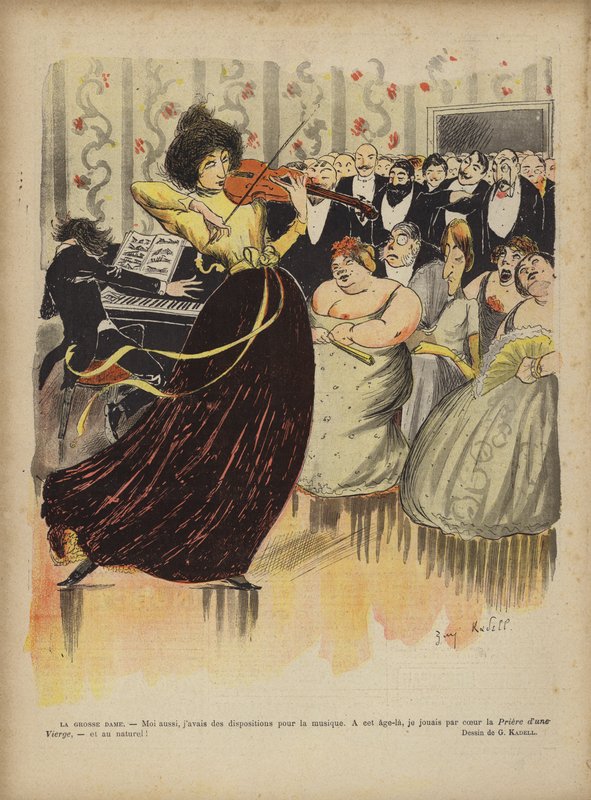 Illustrazione per Le Rire da G. Kadell