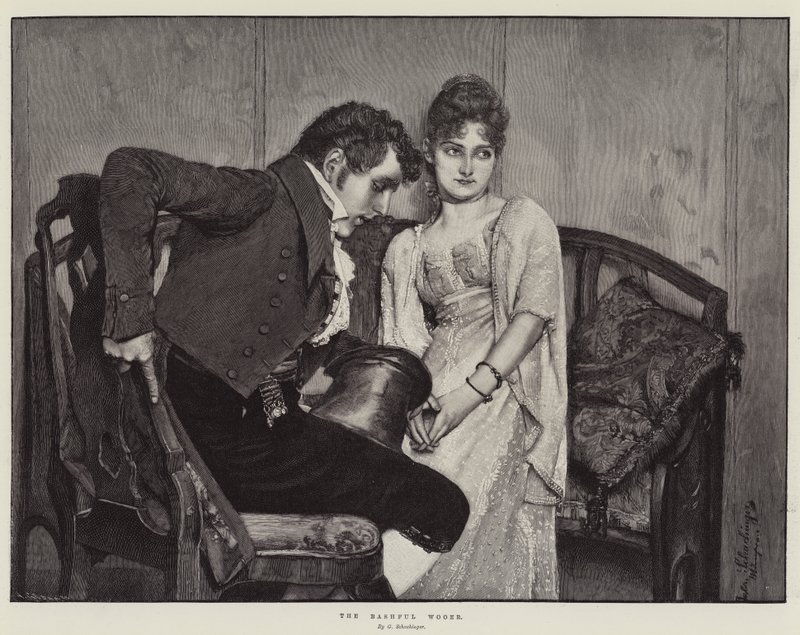 Il corteggiatore timido da Gabriel Schachinger