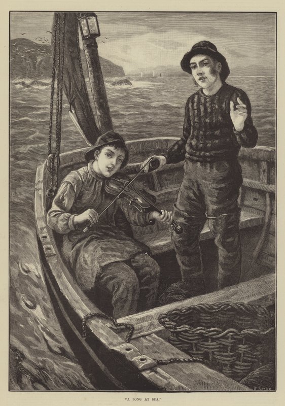 Una canzone in mare da George A. Elcock