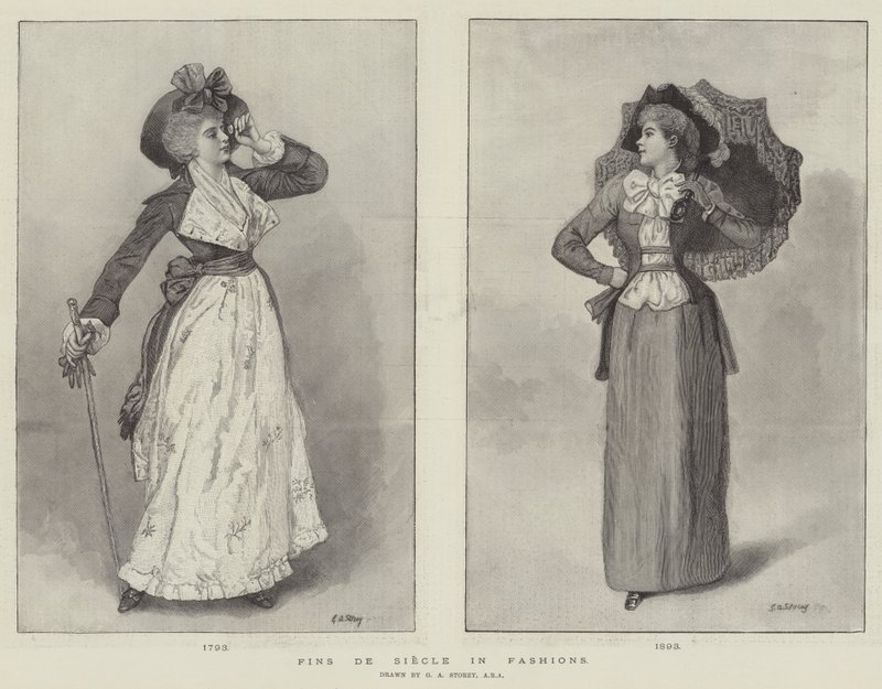 Fins de Siecle nella moda da George Adolphus Storey