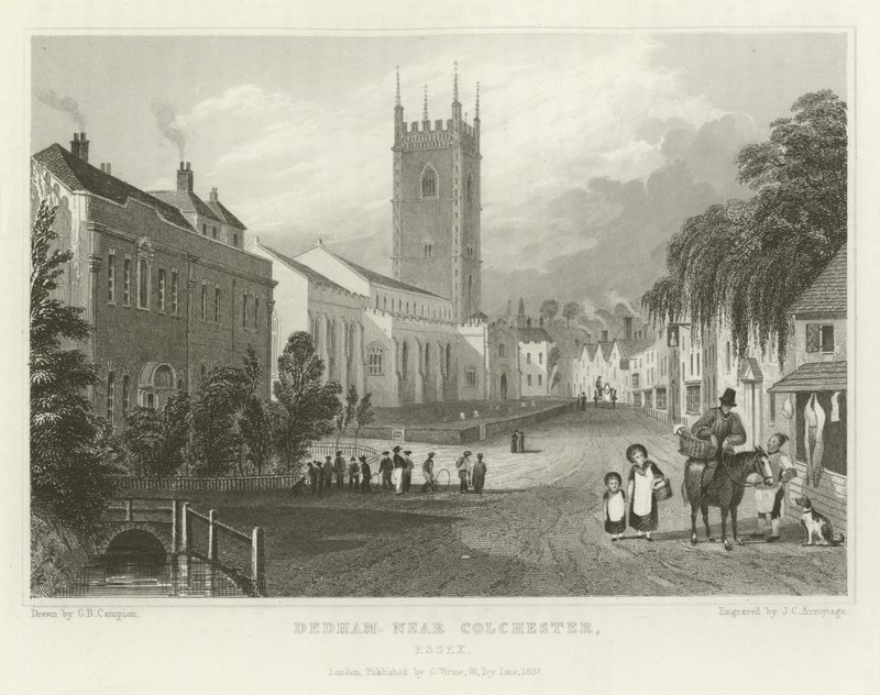 Dedham, vicino a Colchester, Essex da George Bryant Campion