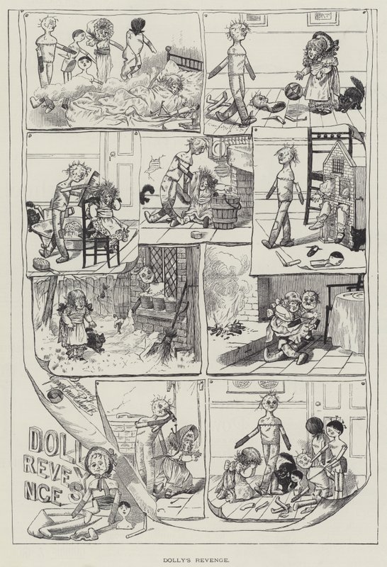 La vendetta di Dolly da George Cruikshank