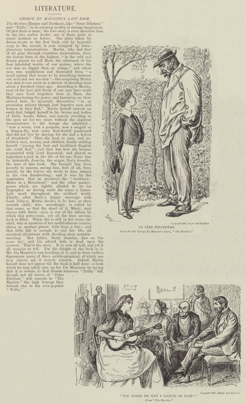 Il Marziano, di Georges du Maurier da George du Maurier