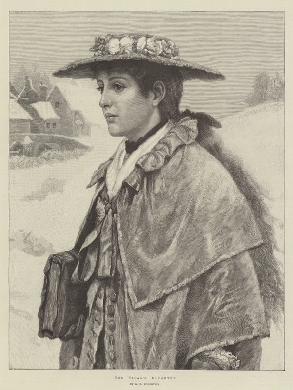 La figlia del vicario da George Edward Robertson