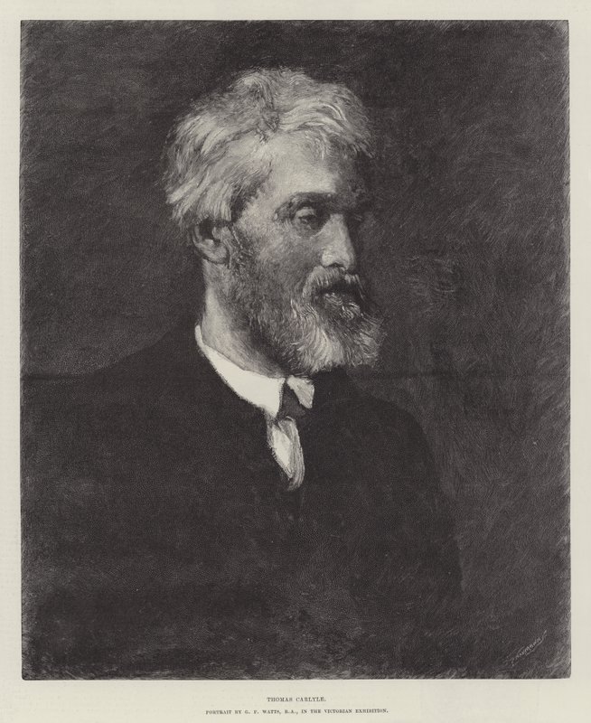 Thomas Carlyle da George Frederick Watts