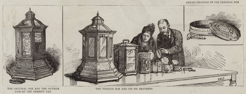 La Scatola del Tabacco di Westminster da George Kingston Jones