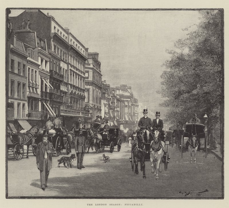 La stagione londinese, Piccadilly da George L. Seymour