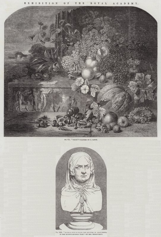 Mostra della Royal Academy da George Lance
