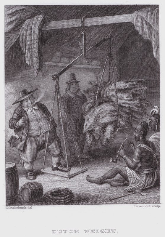 Peso olandese da George (after) Cruikshank