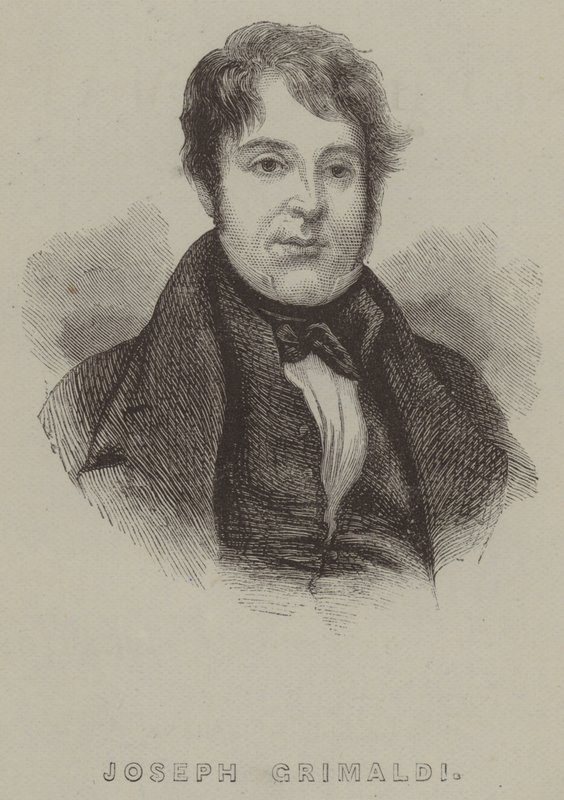 Joseph Grimaldi (incisione) da George (after) Cruikshank