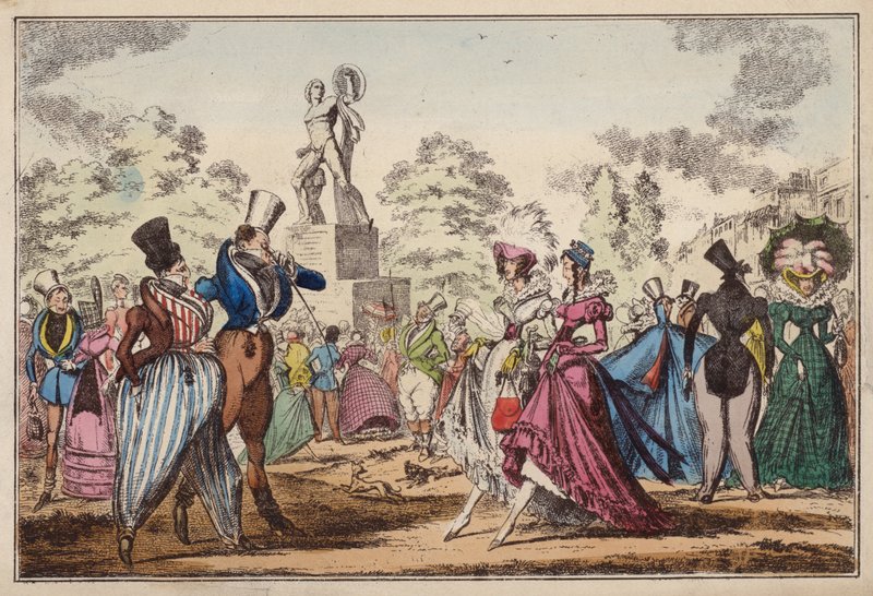 Mostruosità del 1822 da George (after) Cruikshank