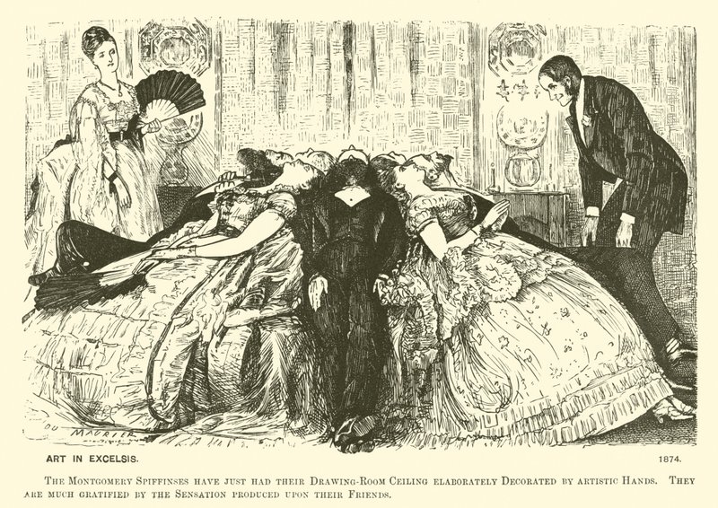 Arte in excelsis da George (after) Du Maurier