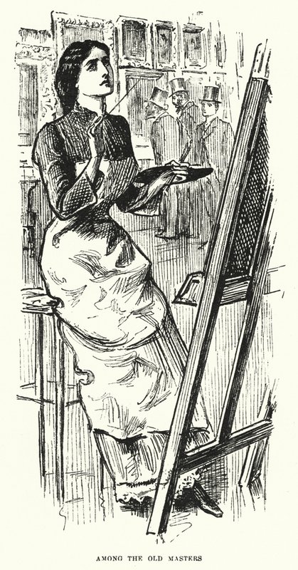Illustrazione per Trilby di George du Maurier da George (after) Du Maurier