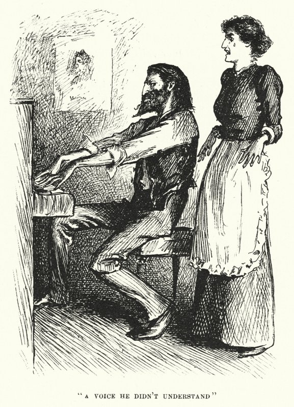 Illustrazione per Trilby di George du Maurier da George (after) Du Maurier