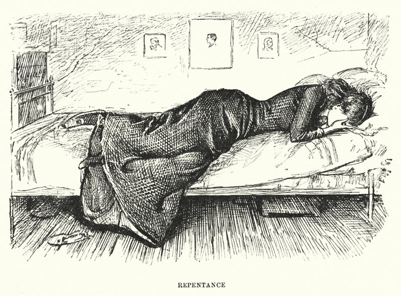 Illustrazione per Trilby di George du Maurier da George (after) Du Maurier