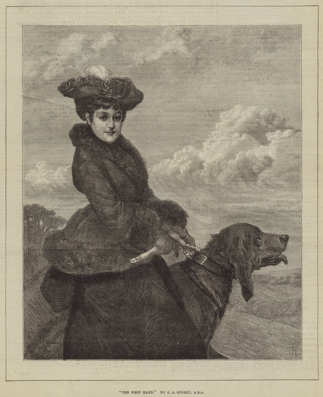 Il manico della frusta da George Adolphus Storey