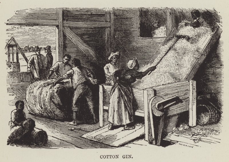 Sgranatrice di cotone da George Augustus Sala