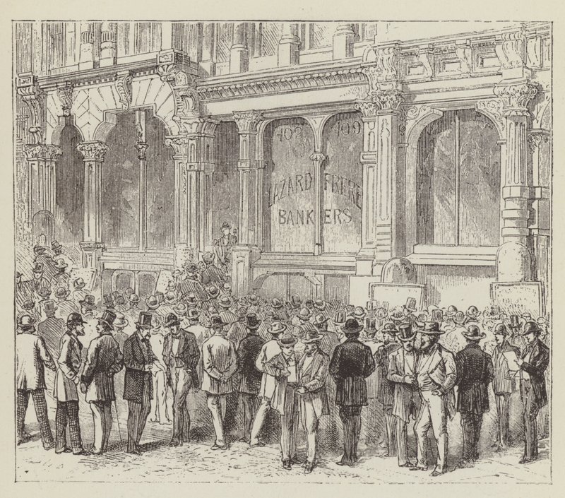 Speculazione finanziaria da George Augustus Sala