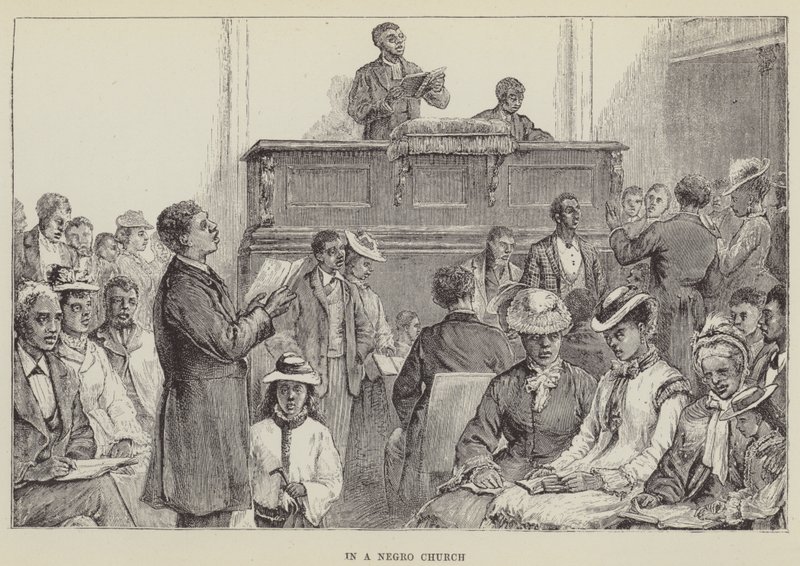 In una chiesa nera da George Augustus Sala