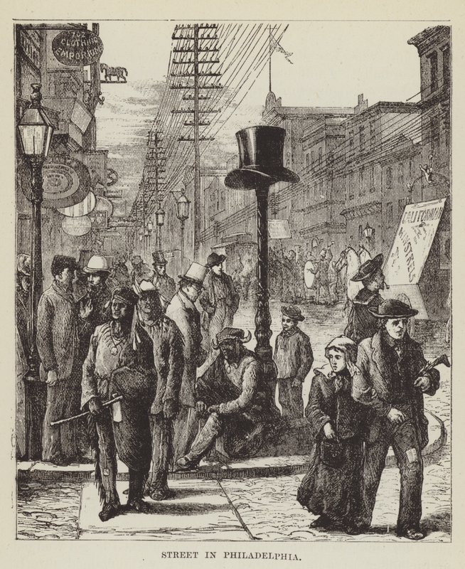 Strada a Filadelfia da George Augustus Sala