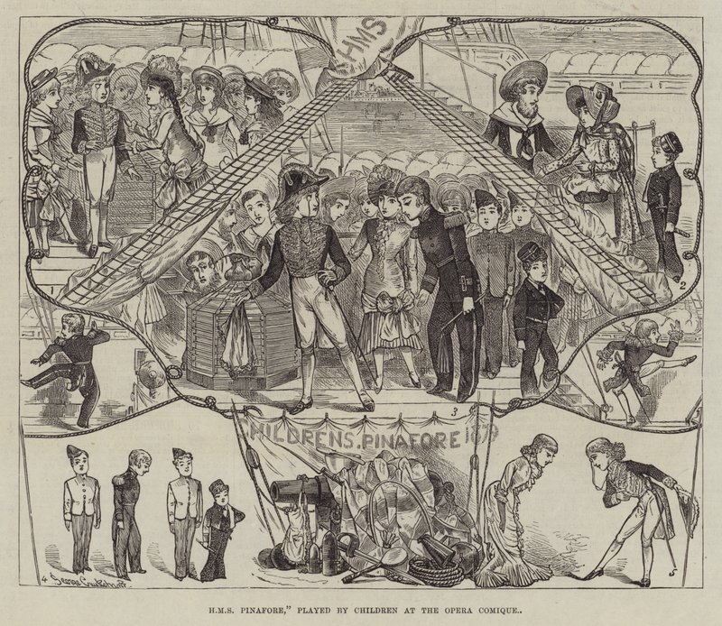 HMS Pinafore, interpretato da bambini all