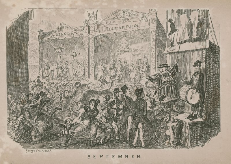 Fiera di Settembre da George Cruikshank