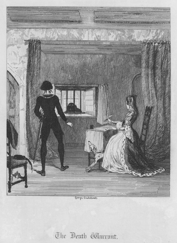 Il Mandato di Morte (incisione) da George Cruikshank