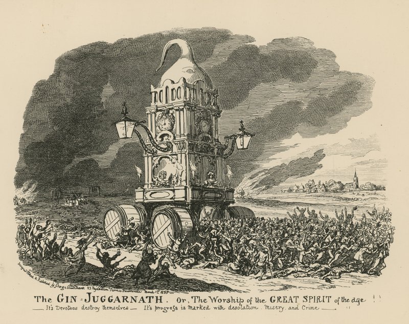 Il Gin Juggarnath da George Cruikshank