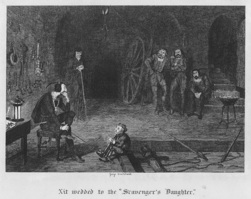 Xit sposato con la "Figlia dello Spazzino" da George Cruikshank
