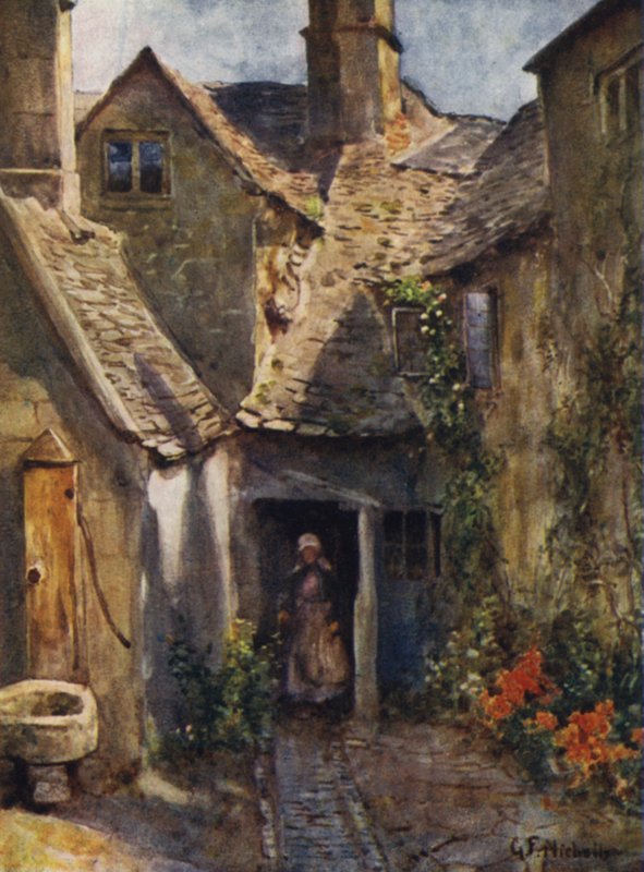 Vecchie case, Chipping Campden da George Franck Nicholls