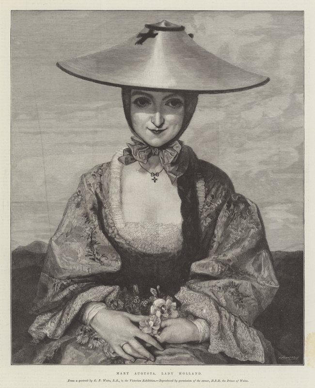 Mary Augusta, Lady Holland da George Frederick Watts