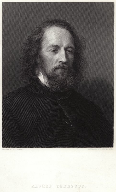 Ritratto di Alfred, Lord Tennyson da George Frederick Watts