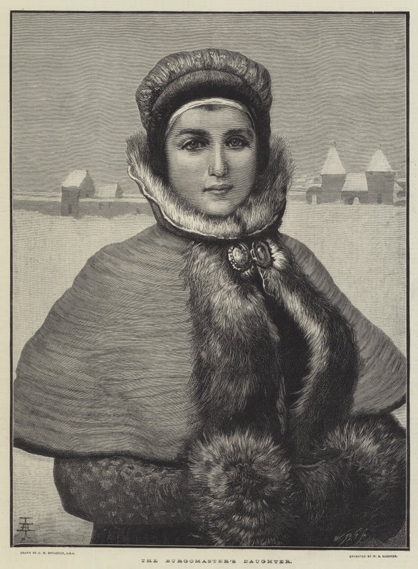 La figlia del borgomastro da George Henry Boughton
