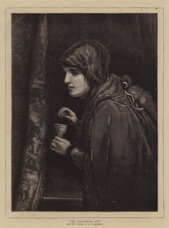La coppa avvelenata da George Henry Boughton