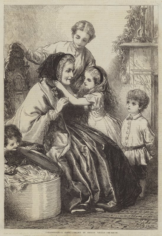 È arrivata la nonna! da George Housman Thomas