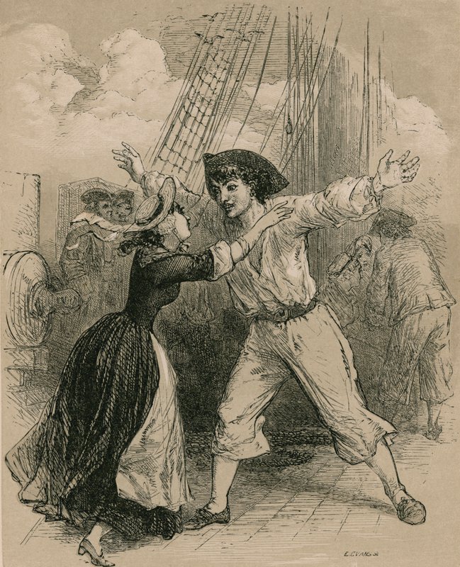 Susan dagli occhi neri da George Housman after Thomas