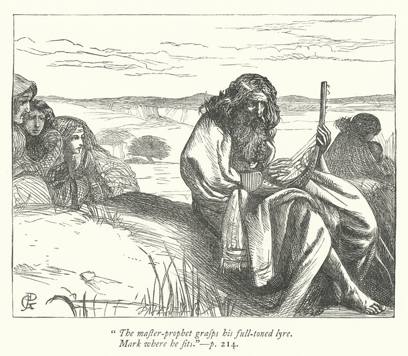 Illustrazione per La Prigionia (incisione) da George John Pinwell