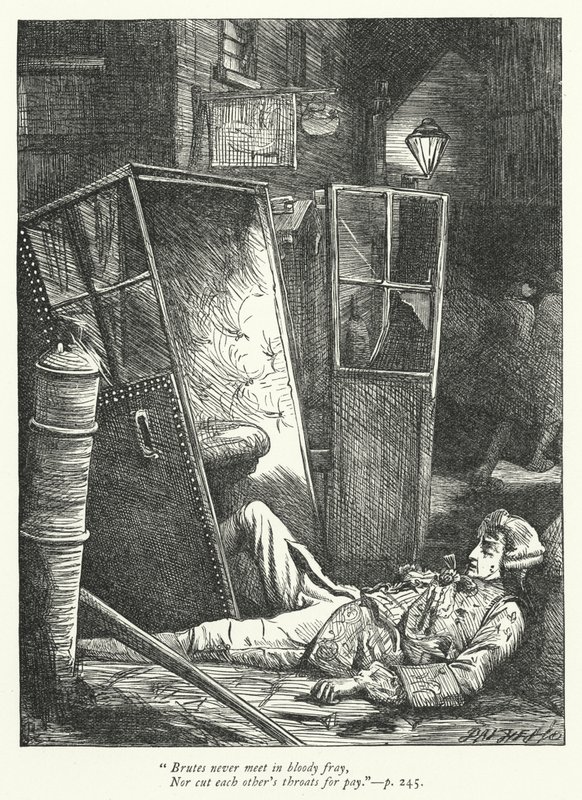 Illustrazione per I logici confutati da George John Pinwell